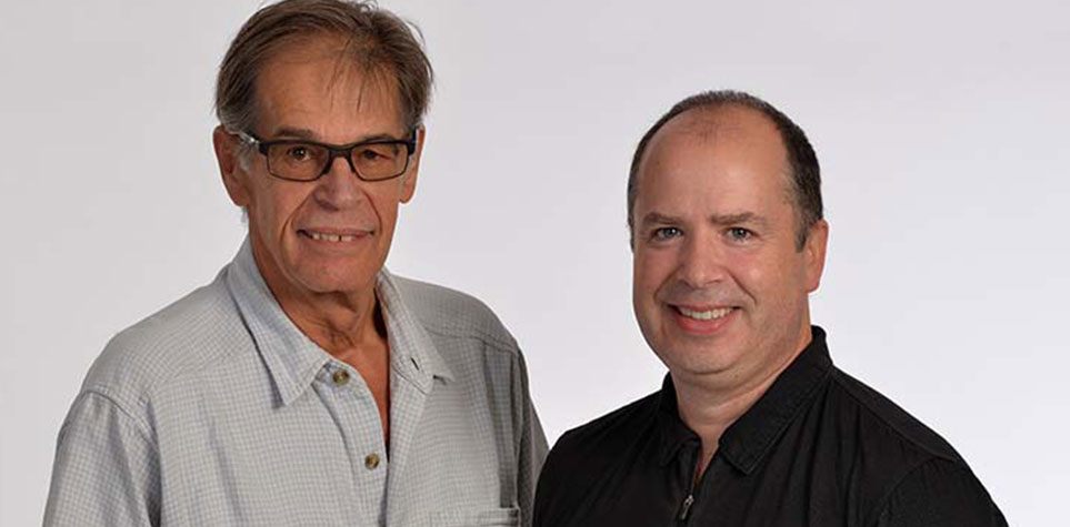 Michel Roy et Daniel Larocque